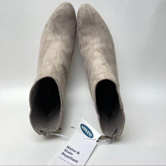 OLD NAVY Faux Suede High Heeled Booties - Picture 5 of 5